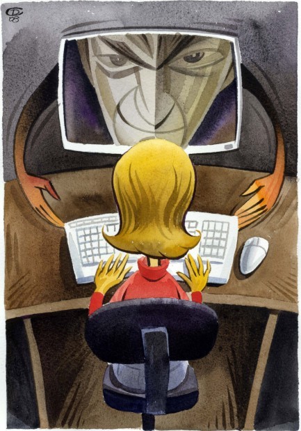 Những nguy cơ đến với con trẻ từ Internet 